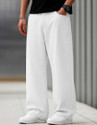 wearworld Loose Fit Men White Jeans