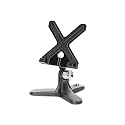 WeatherTech TabletHolder with Silver Billet Knobs - Tablet Holder for Desktop, Tabletop or Kitchen Counter Top Non Slip Multi Surface Holder