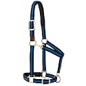 Weaver Equine Breakaway Horse Halter, Comfort Foam Padding, Adjustable Chin & Throat Snap Halters for Horses, Equine Tack,Average Size