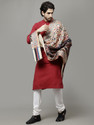 WEAVERS VILLA Acrylic Graphic Print Men Shawl