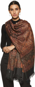 WEAVERS VILLA Polyester Wool Blend Woven Paisley