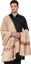 WEAVERS VILLA Polyester Wool Blend Woven Men Shawl
