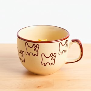 weaving homes og cat mug ceramic coffee mug 220ml capacity size 8 x 9 cm set of 1