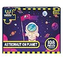 Webby Astronaut On Planet Jigsaw Puzzle, 108 Pieces