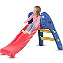 Webby Foldable Garden Slide Toy for Kids - Orange & Blue