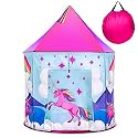 Webby Foldable theme Unicorn Play Castle Tent for Kids (Multicolour)