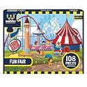 Webby Fun Fair Jigsaw Puzzle, 108 Pieces - Kids