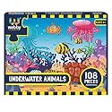 Webby Underwater Animals Jigsaw Puzzle, 108 Pieces - Kid
