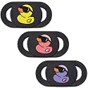 Webcam Cover Camera Cover Slide for Laptop Privacy, 3 Pack Duck