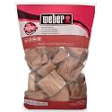 Weber® Cherry Wood Chunks, Outdoor Cooking Fuel, 4 lb