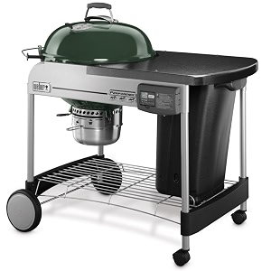 Weber Performer Deluxe Charcoal Grill 22-Inch Touch-N-Go