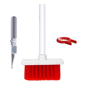 wecool 5 in 1 multi function earbud cleaning pen for airpods pro camera lense smartwatch cleaning tool kit electronics cleaner tool kit with keyboard cleaner brush set and key cap puller