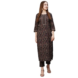 Wedani Cotton Digital Printed Kurta Set for