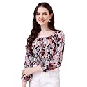 Wedani Women39s Casual Foral Print Puff Sleeve