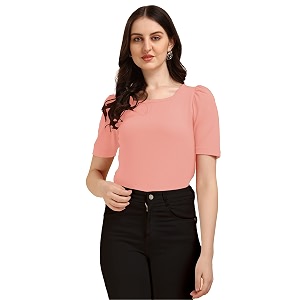 wedani women39s solid regular fit blouse