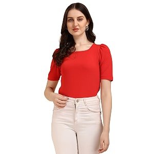 wedani women39s solid regular fit blouse