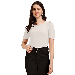 wedani women39s solid regular fit blouse