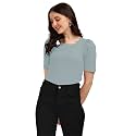 Wedani Women's Solid Regular Fit Blouse