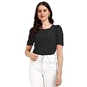 Wedani Women's Solid Regular Fit Blouse