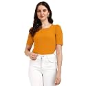 Wedani Women's Solid Regular Fit Blouse