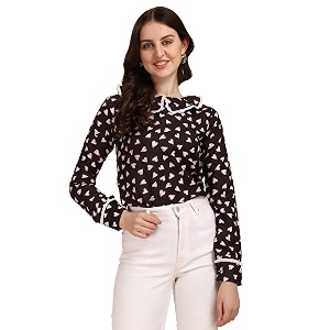 Wedani Womens Floral Regular Fit Blouse