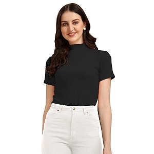 Wedani Womens Solid Regular Fit Blouse