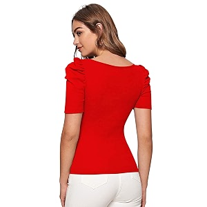 Wedani Womens Solid Regular Fit Blouse