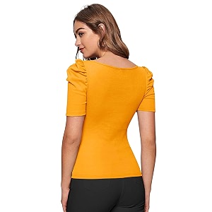 Wedani Womens Solid Regular Fit Blouse