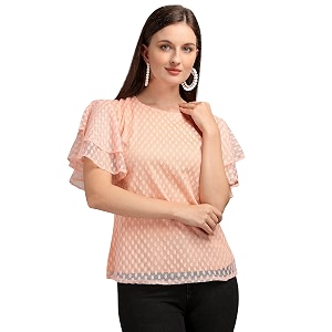 Wedani Womens Solid Regular Fit Blouse