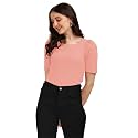 Wedani Women39s Solid Regular Fit Blouse
