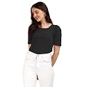 Wedani Women39s Solid Regular Fit Blouse