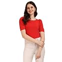 Wedani Women39s Solid Regular Fit Blouse