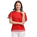 Wedani Women39s Solid Regular Fit Blouse