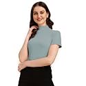 Wedani Women39s Solid Regular Fit Blouse