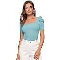 Wedani Women39s Solid Regular Fit Blouse