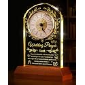 Wedding Gifts for Couples 2026,Crystal Quartz Clock