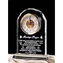 Wedding Gifts for Couples 2026, Unique Marriage Prayer Glass Desk Clock