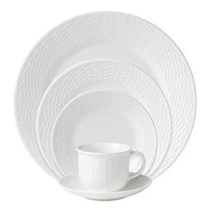 wedgwood nantucket basket 5-piece place setting white