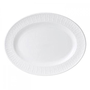 wedgwood nantucket basket oval platter 152534 white