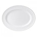 Wedgwood Nantucket Basket Oval Platter, 15.25", White