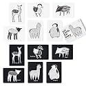 Wee Gallery High Contrast Cards - Black and White Young Animals