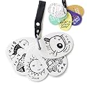 Wee Gallery Stroller Cards - I See On a Walk - Identification Travel Activity for Babies and Toddlers, with Snap on Strap for Walks, Car Seat, Bag, Stroller