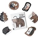 Wee Gallery Woodland Lacing Cards, Sewing Cards for Kids Ages 3-5