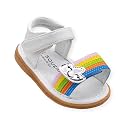 Wee Squeak Toddler Squeaky Sandals with Removable Squeaker in Fun Styles &amp; Colors for Boys and Girls