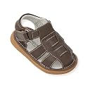 Wee Squeak Toddler Squeaky Sandals with Removable Squeaker in Fun Styles &amp; Colors for Boys and Girls