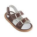 Wee Squeak Toddler Squeaky Sandals with Removable Squeaker in Fun Styles &amp; Colors for Boys and Girls