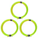 Weed Eater String, 3 pcs Weed Wacker String Line 14 Ft - .095 Trimmer Line for Medium&amp; Heavy Grass&amp;Weeds (Green+ Orange)