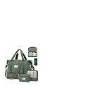 Weekender Bags for Women Travel Weekend Overnight Bag with Shoe Compartment