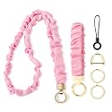 WEESMILE Lanyard and Wristlet Keychain Set for ID Badges