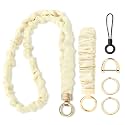 WEESMILE Lanyard and Wristlet Keychain Set for ID Badges